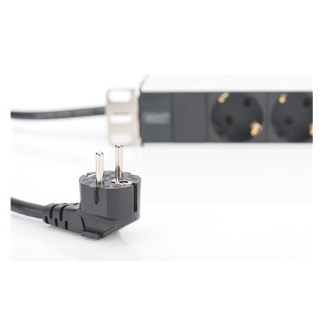 DIGITUS DN-95401 - power strip | Output Connector Qty 8 | 2 m | Black - 3